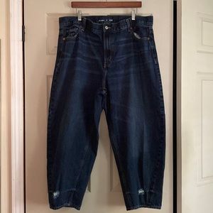 Old Navy extra high rise balloon jeans